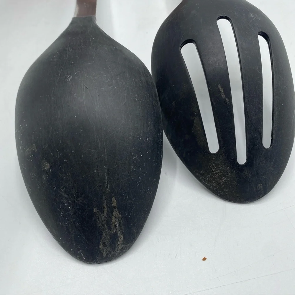 Pyrex Accessories Cooking Utensils Slotted Spoon Full Spoon Nylon Stainless 2